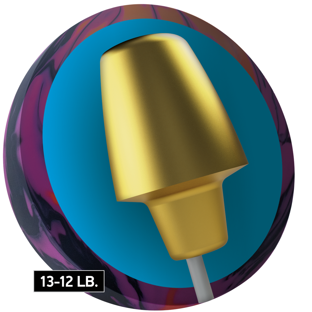 Entity core for 13 to 12 pound bowling balls.