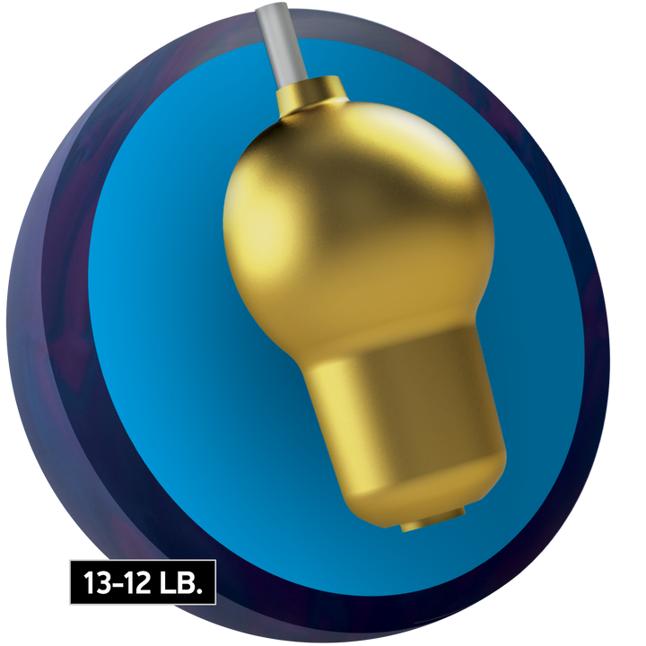 Game Breaker 5 Pearl core for 13 to 12 pound bowling balls.