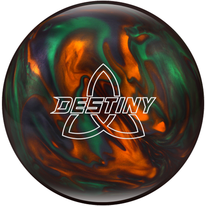 Destiny Pearl Green/Orange/Smoke Bowling Ball