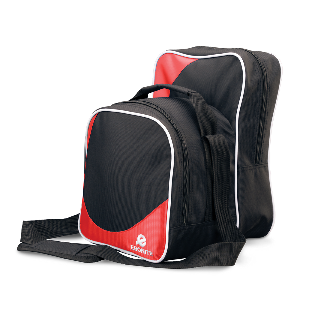 Ebonite Compact Shoulder Bag in Red