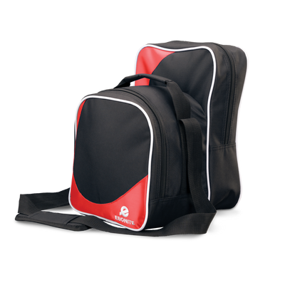 Ebonite Compact Shoulder Bag in Red