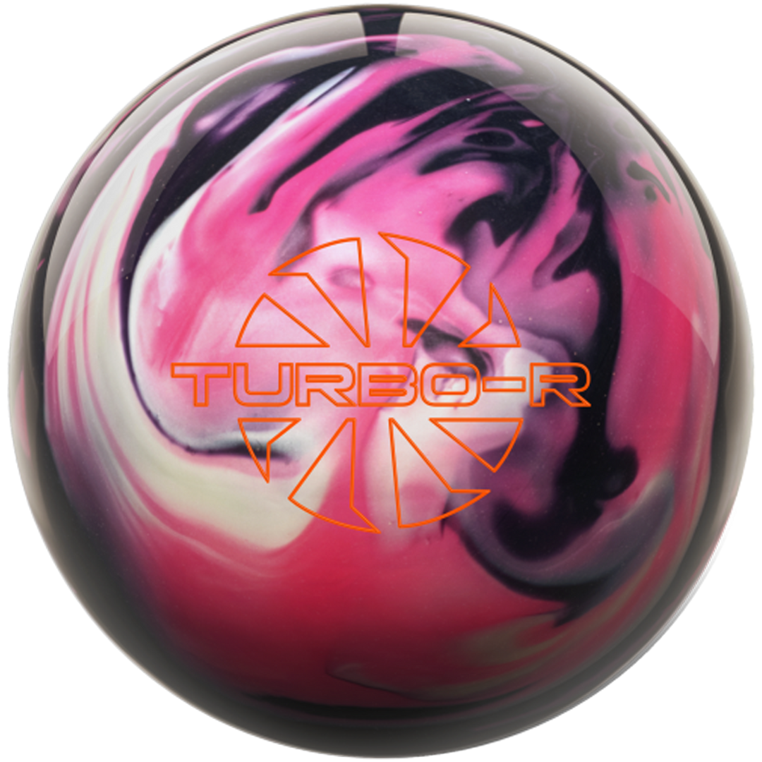 Turbo/R Pink/Black/White Bowling Ball