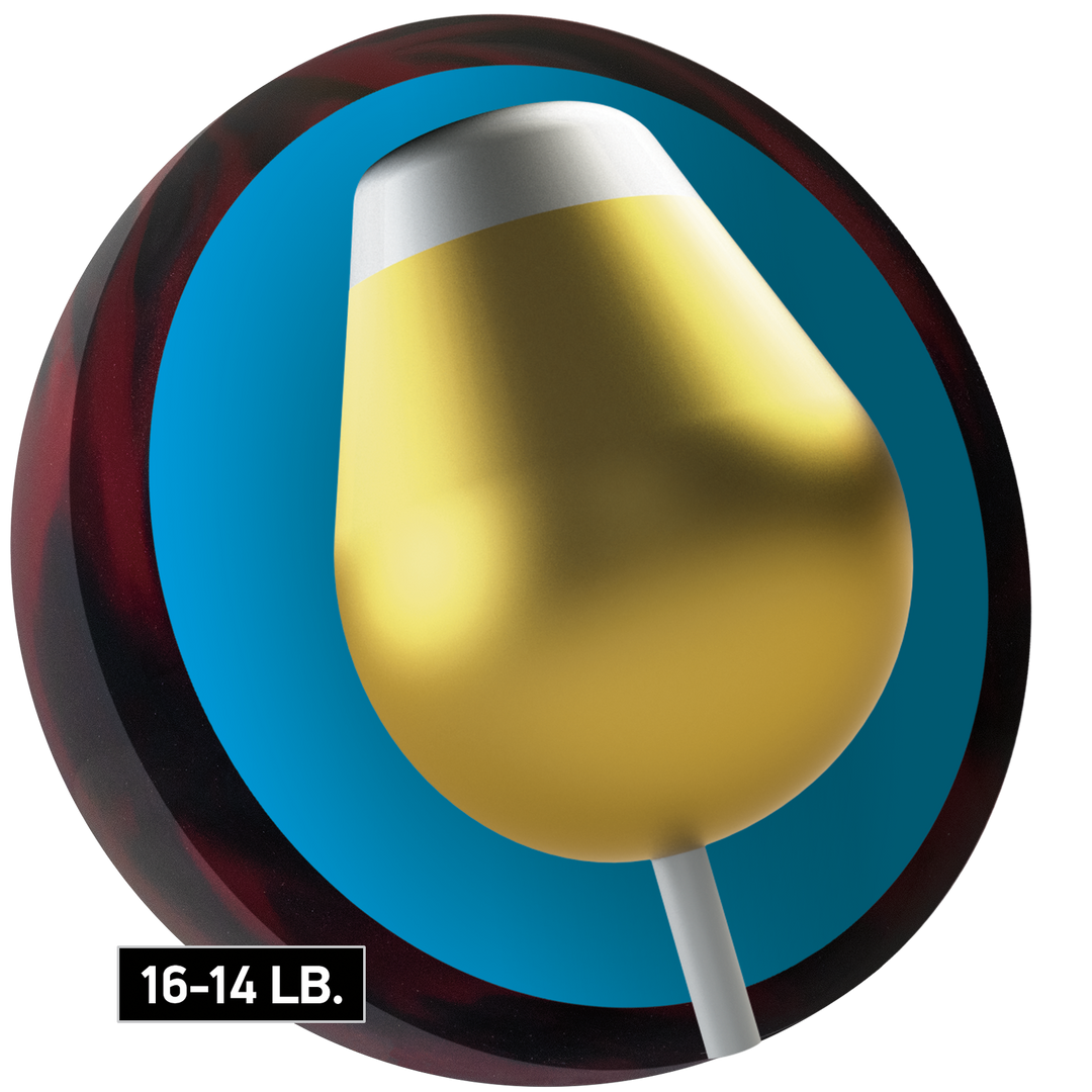 The Turbo X Pearl core for sixteen to fourteen pound bowling balls.