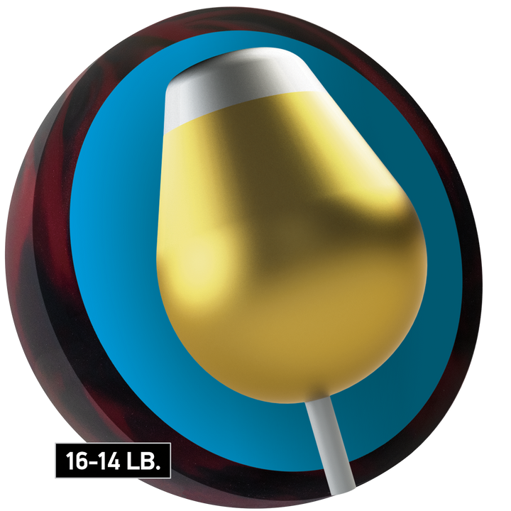The Turbo X Pearl core for sixteen to fourteen pound bowling balls.