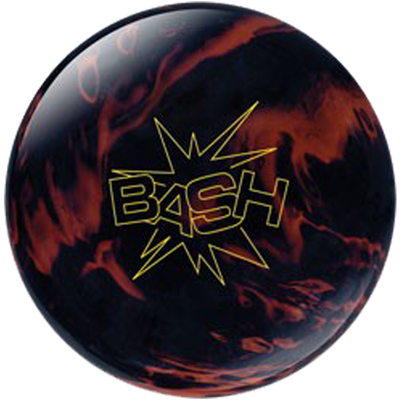 Bash Black/Red Bowling Ball