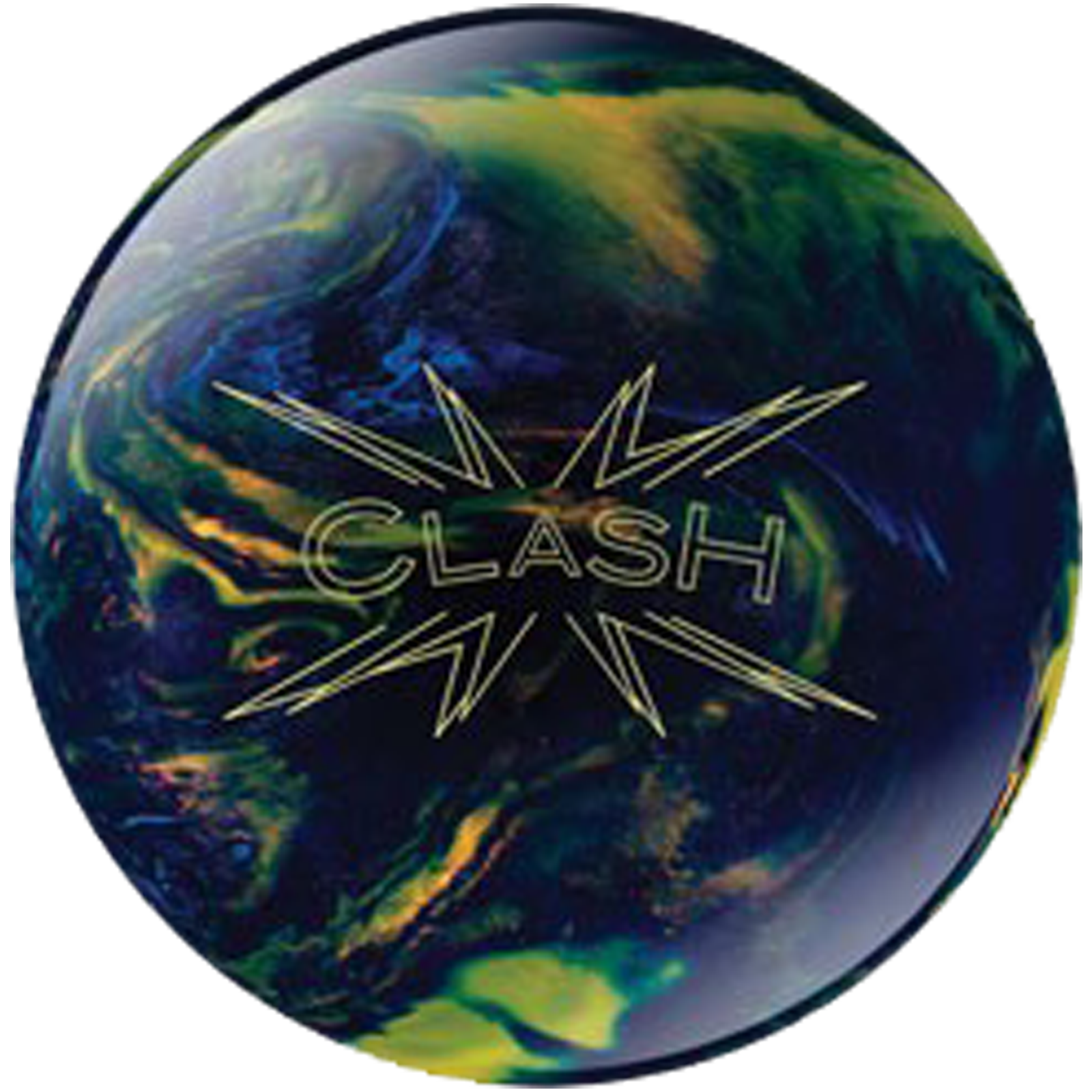 Clash Blue / Yellow Ebonite Bowling