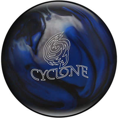 Cyclone Black/Blue/Silver Bowling Ball