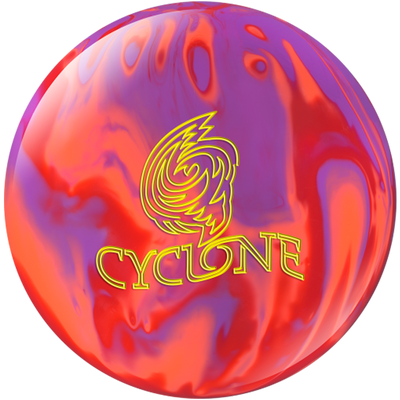 Cyclone Orange/Purple/Red Bowling Ball