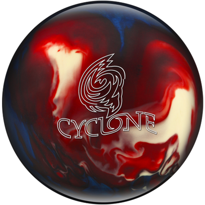 Cyclone Red/White/Blue Bowling Ball