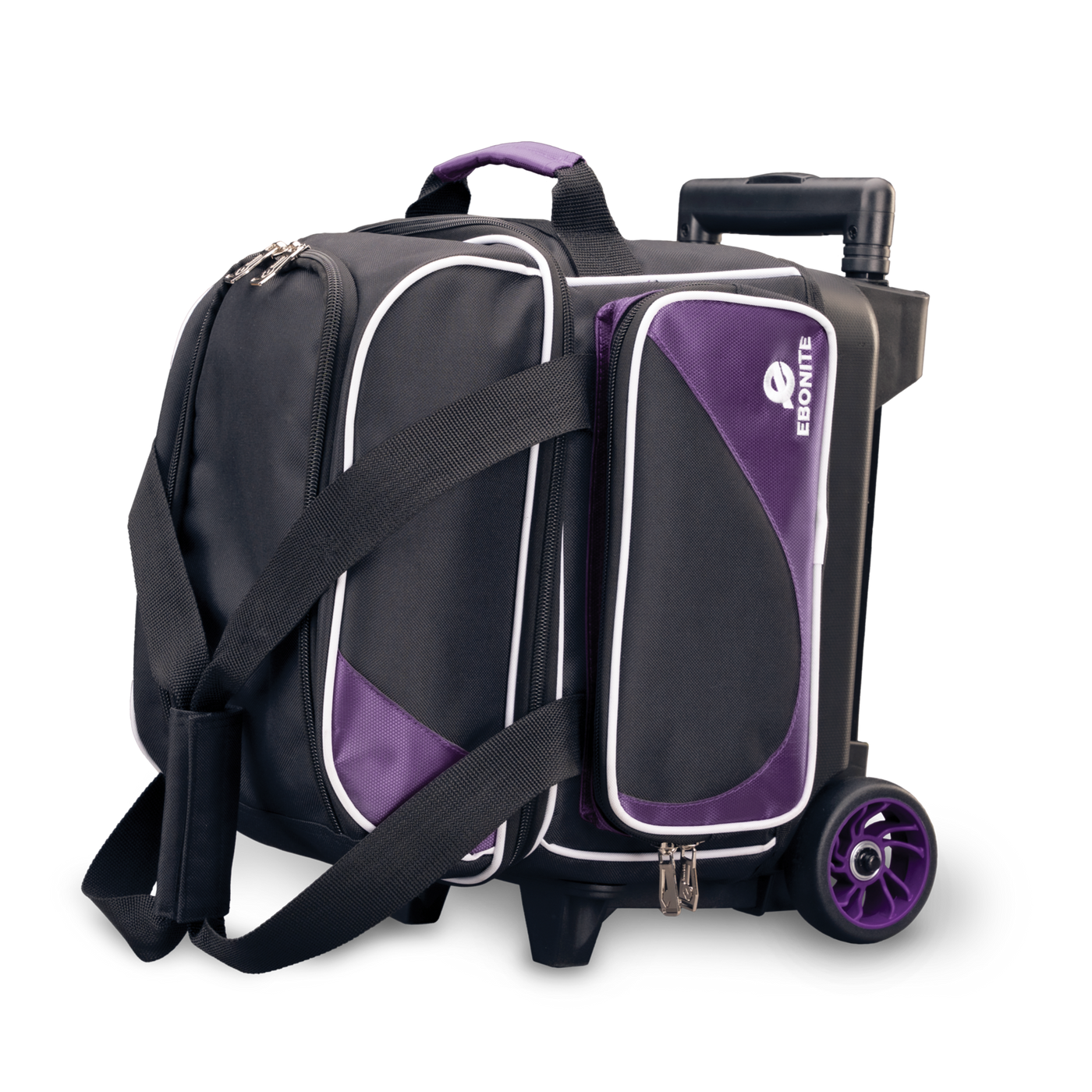 Ebonite Single Roller in Purple and Black