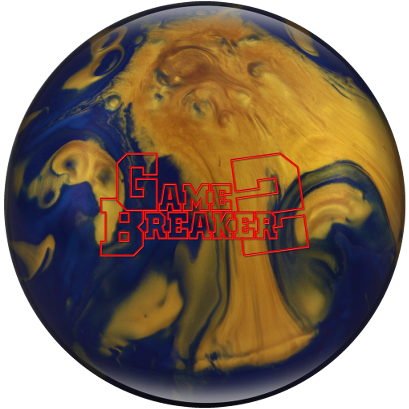 Game Breaker 2 Gold Bowling Ball
