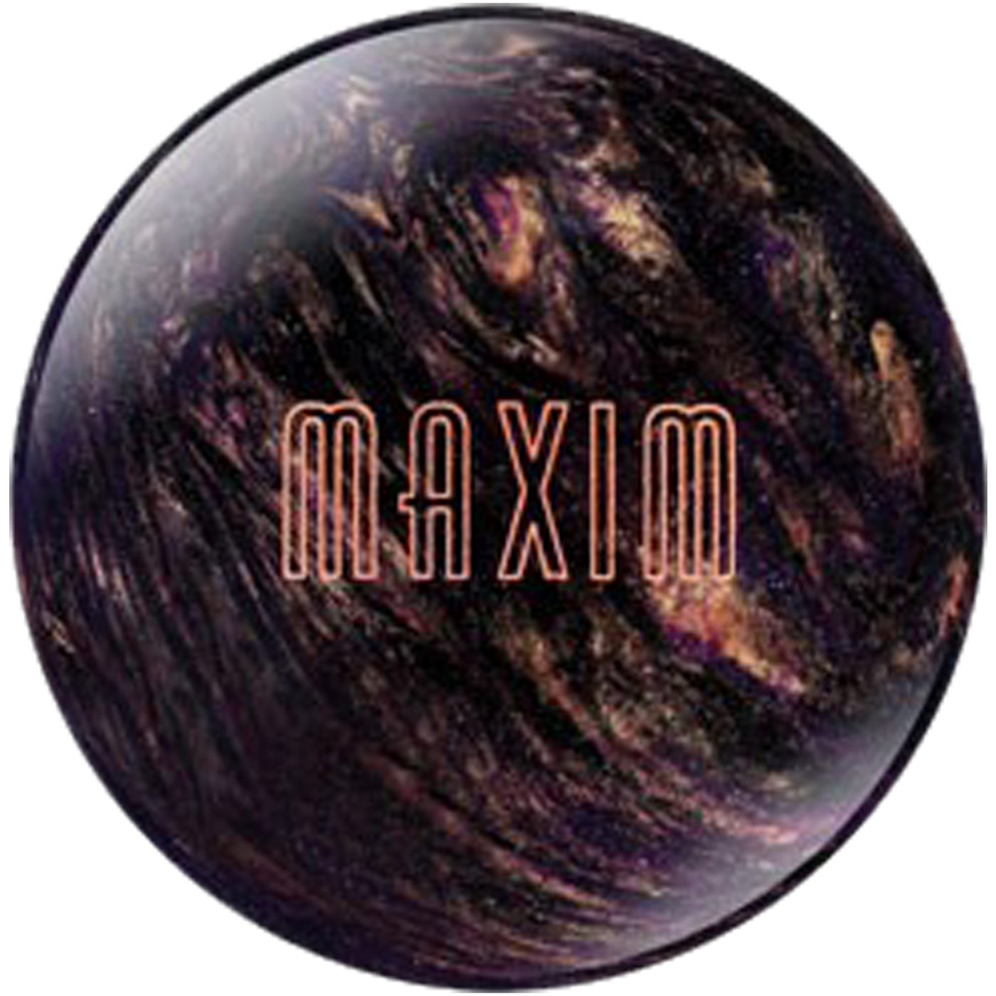 Maxim Purple/Bronze Bowling Ball