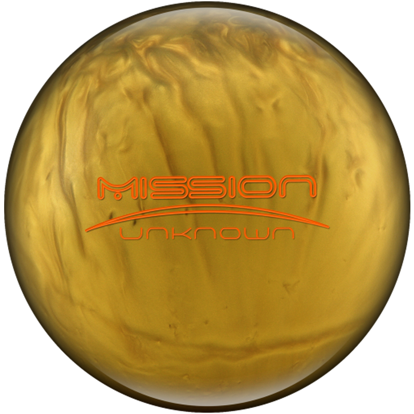 Mission Unknown Gold Bowling Ball