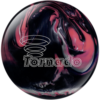 Tornado Back/Hot Pink/Silver Bowling Ball