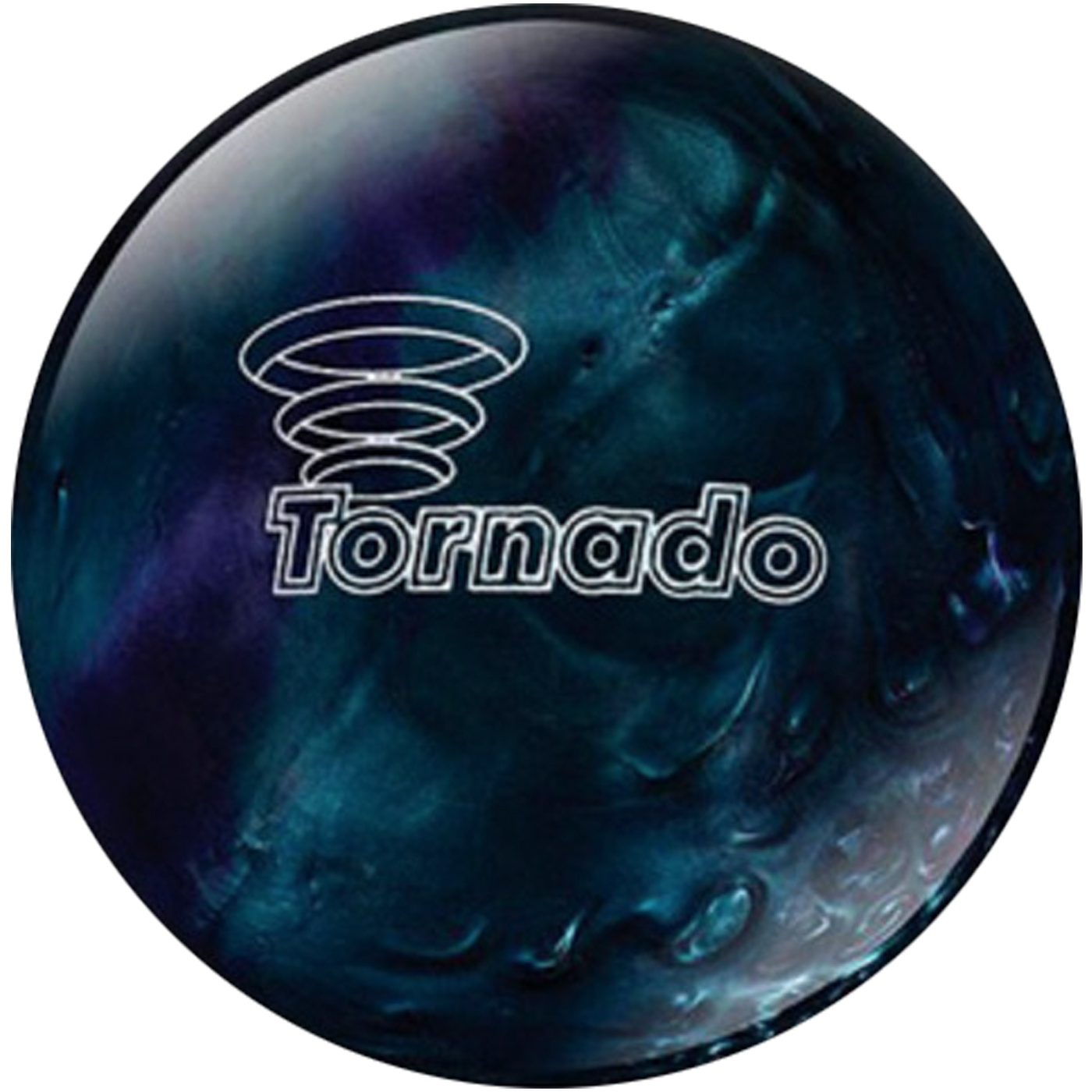 Tornado Green/Purple/Navy Bowling Ball