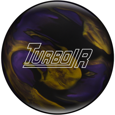 Turbo/R Black/Purple/Gold Bowling Ball