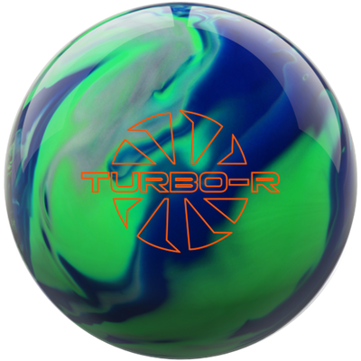 Turbo/R Blue/Green/Silver Bowling Ball